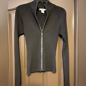 Beautiful and fun yet incredibly comfortable Lucy and Paris zip up cardigan